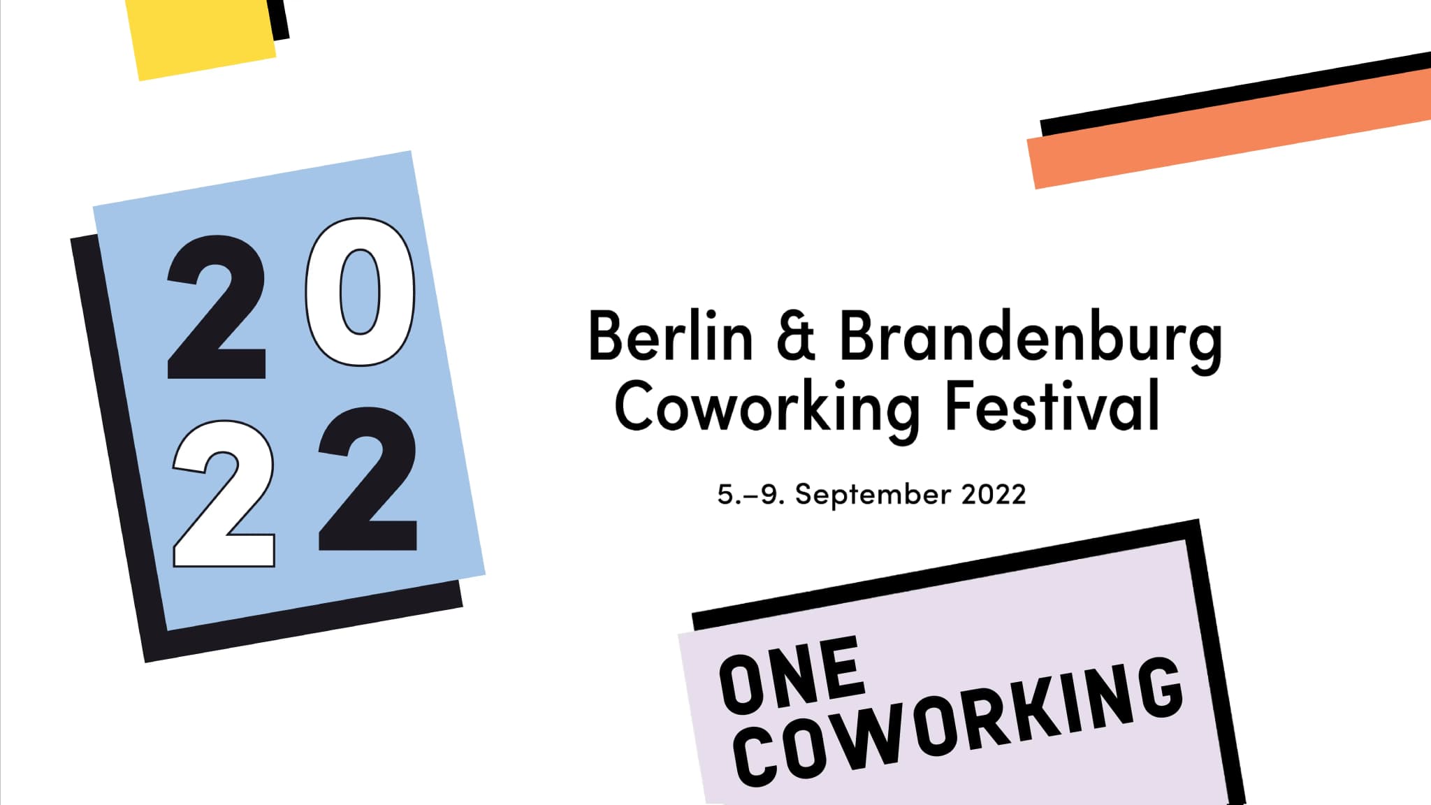 Das Coworking Festival ist zurück! Und du bist eingeladen ;)