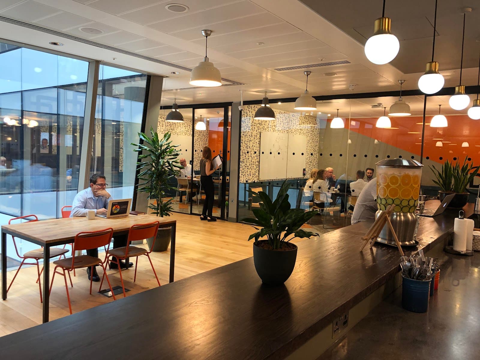 WeWork Moor Place interior photo 2