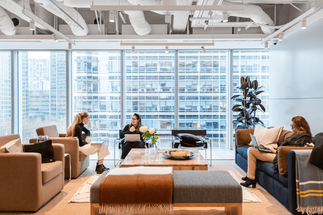 WeWork 30 Churchill Place interior photo 3