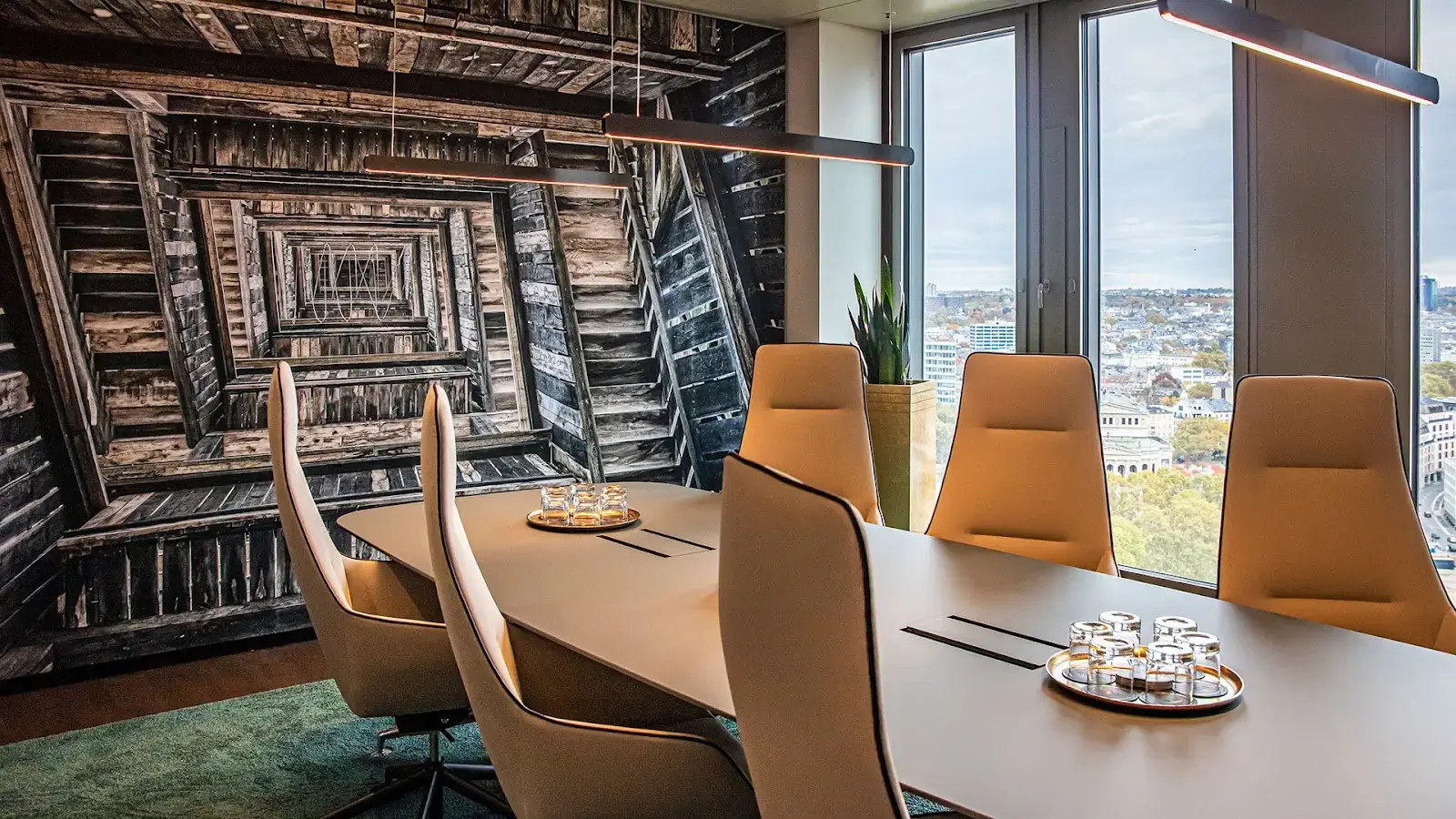 CONTORA Office Solutions · Frankfurt · Marienturm interior photo 4