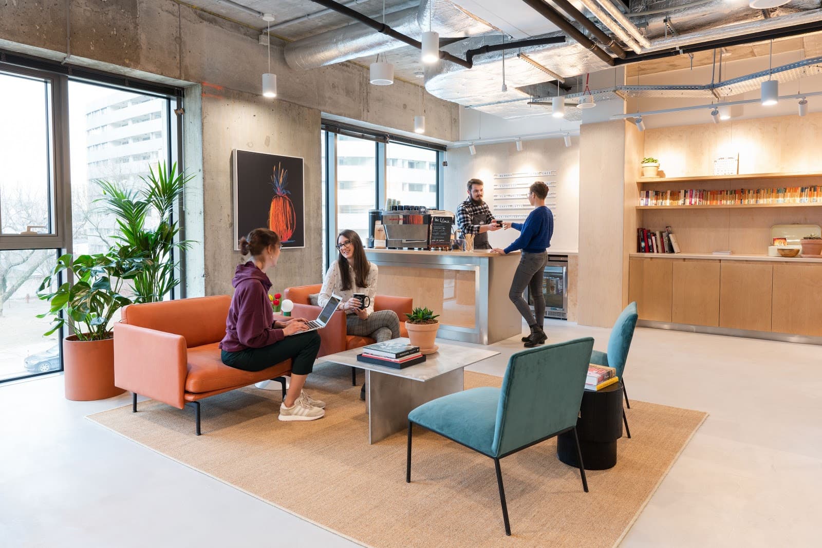 WeWork Grzybowska 62 interior photo 13