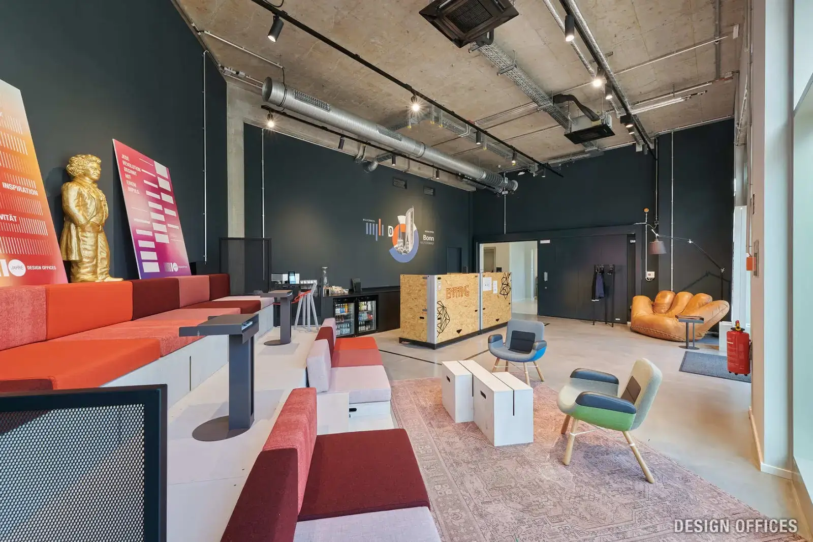 Design Offices Bonn Hauptbahnhof interior photo 8