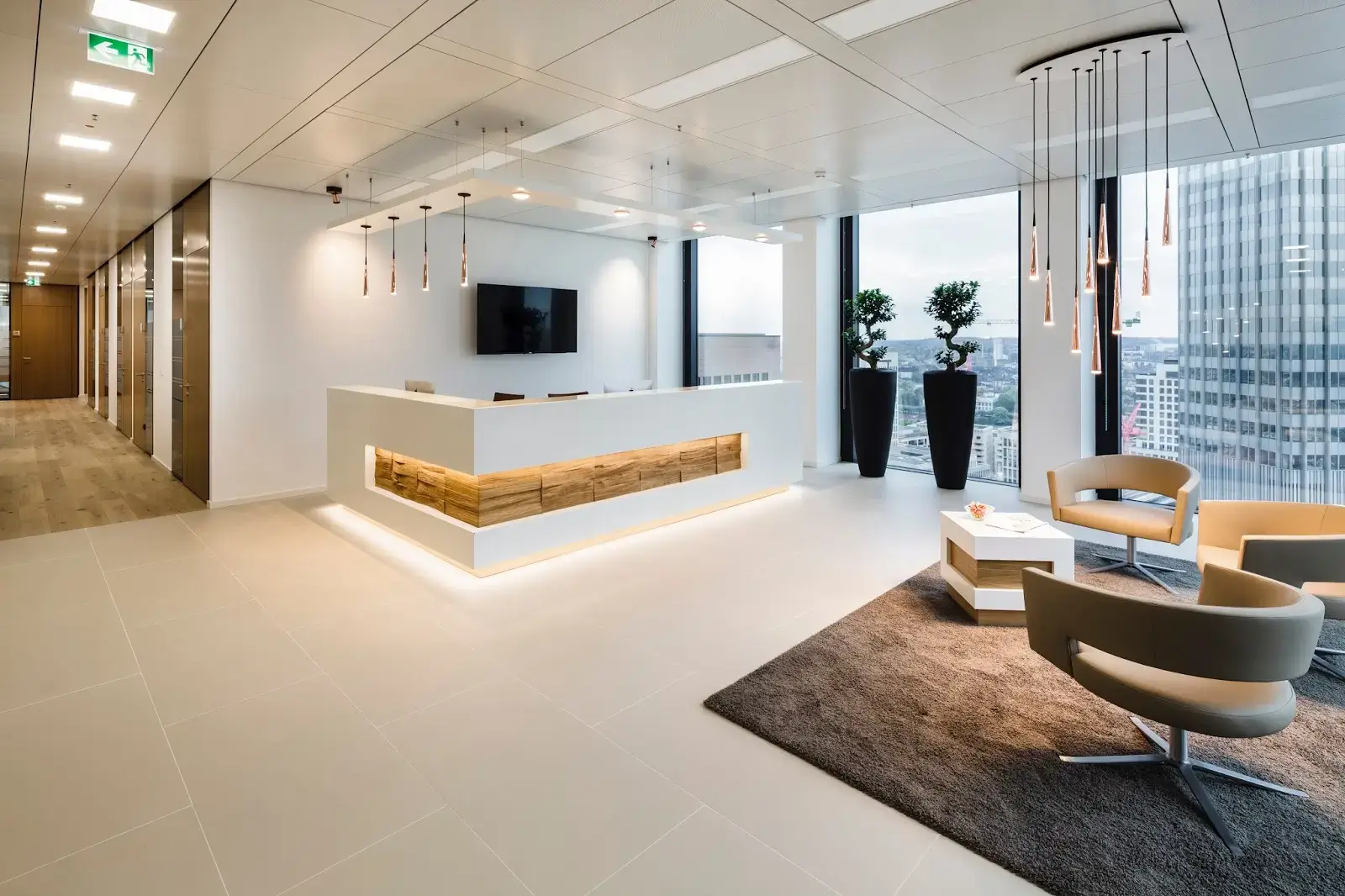 CONTORA Office Solutions · Frankfurt · Taunusturm interior photo 8