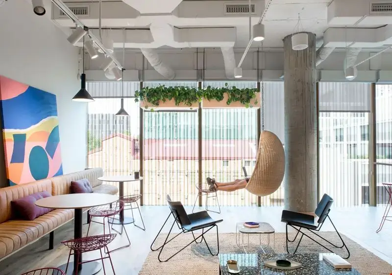 WeWork Glories interior photo 2