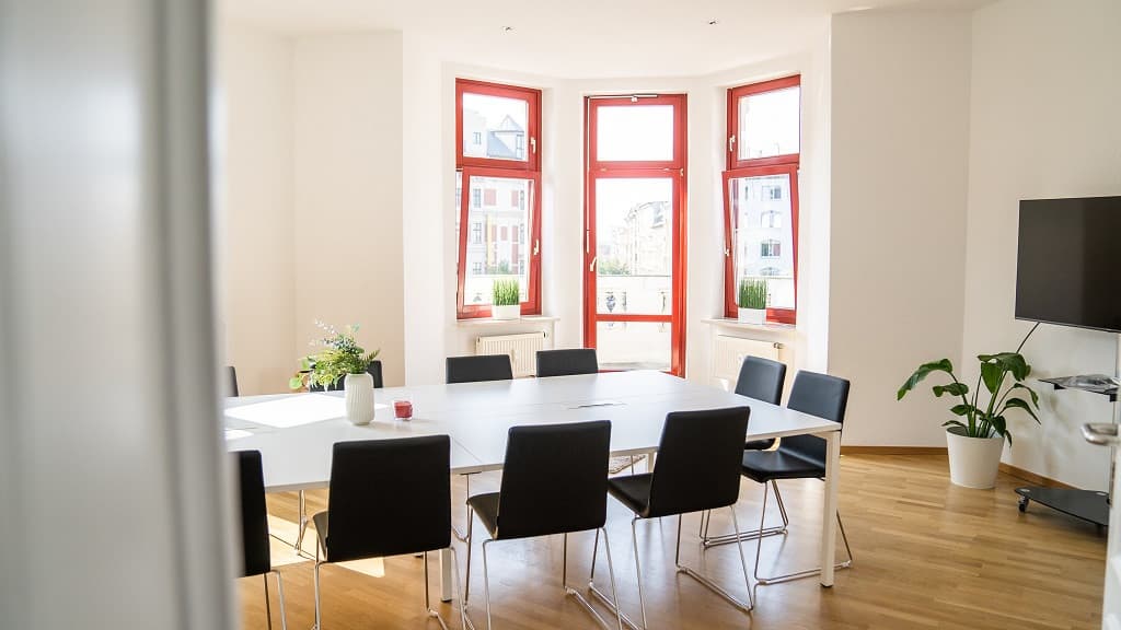 Day Pass at Sunlit Orangery Office in Magdeburg
