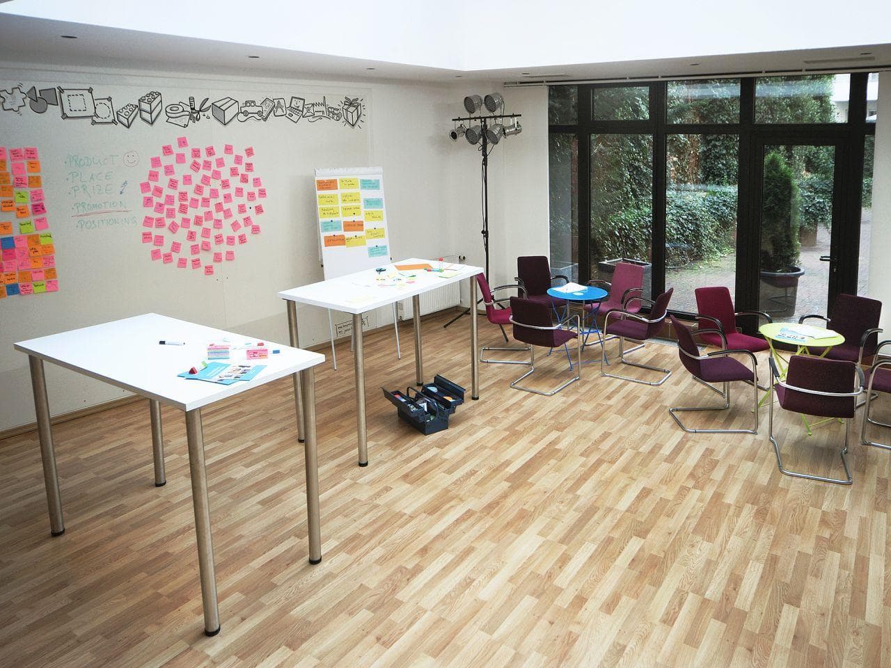 Spacious Conference Hub at Berlin Mitte for 60 Attendees interior photo 1