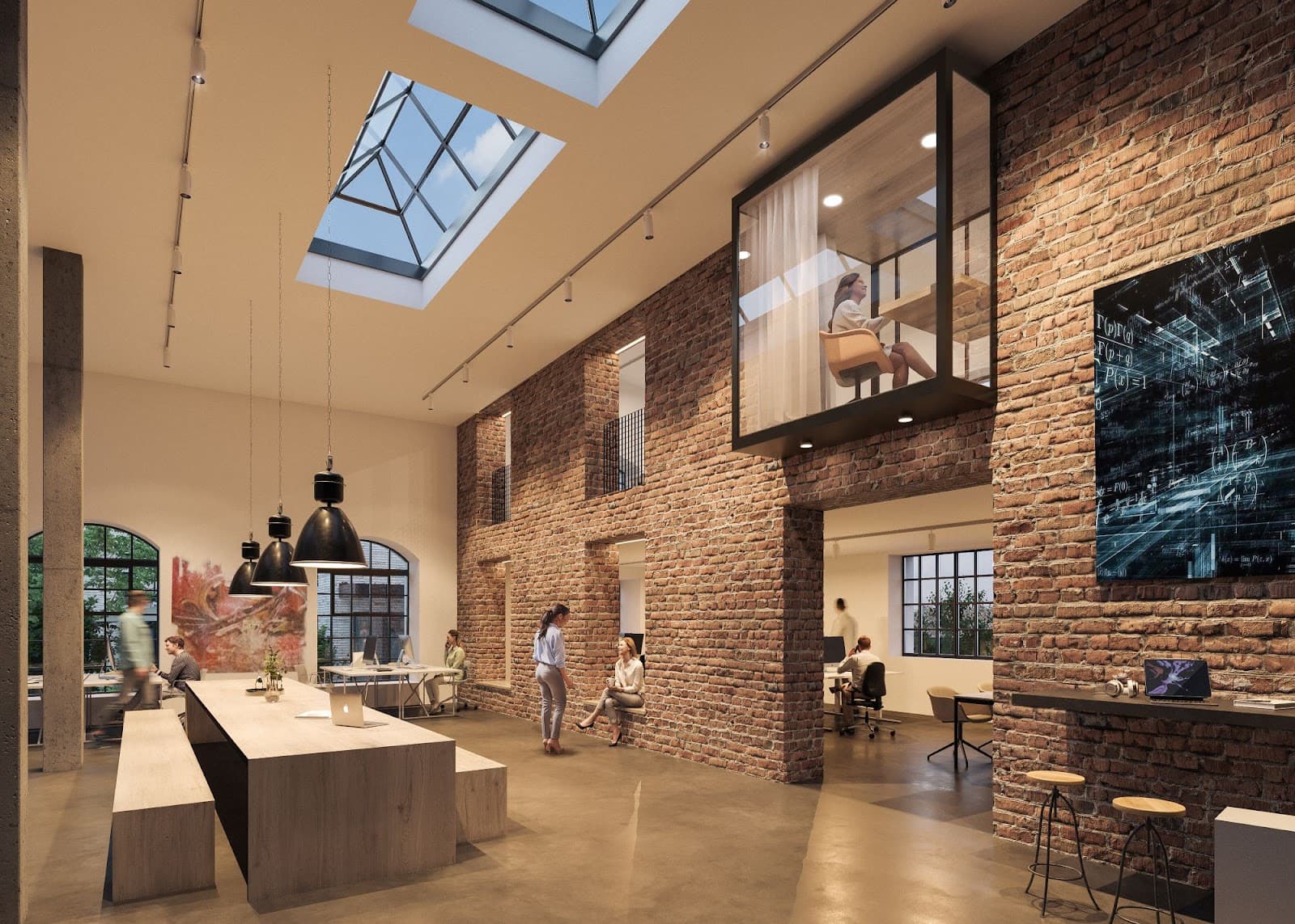 Premium Day Pass at 1000 Satellites The Malt Munich – Flexible Workspace & Networking interior photo 1