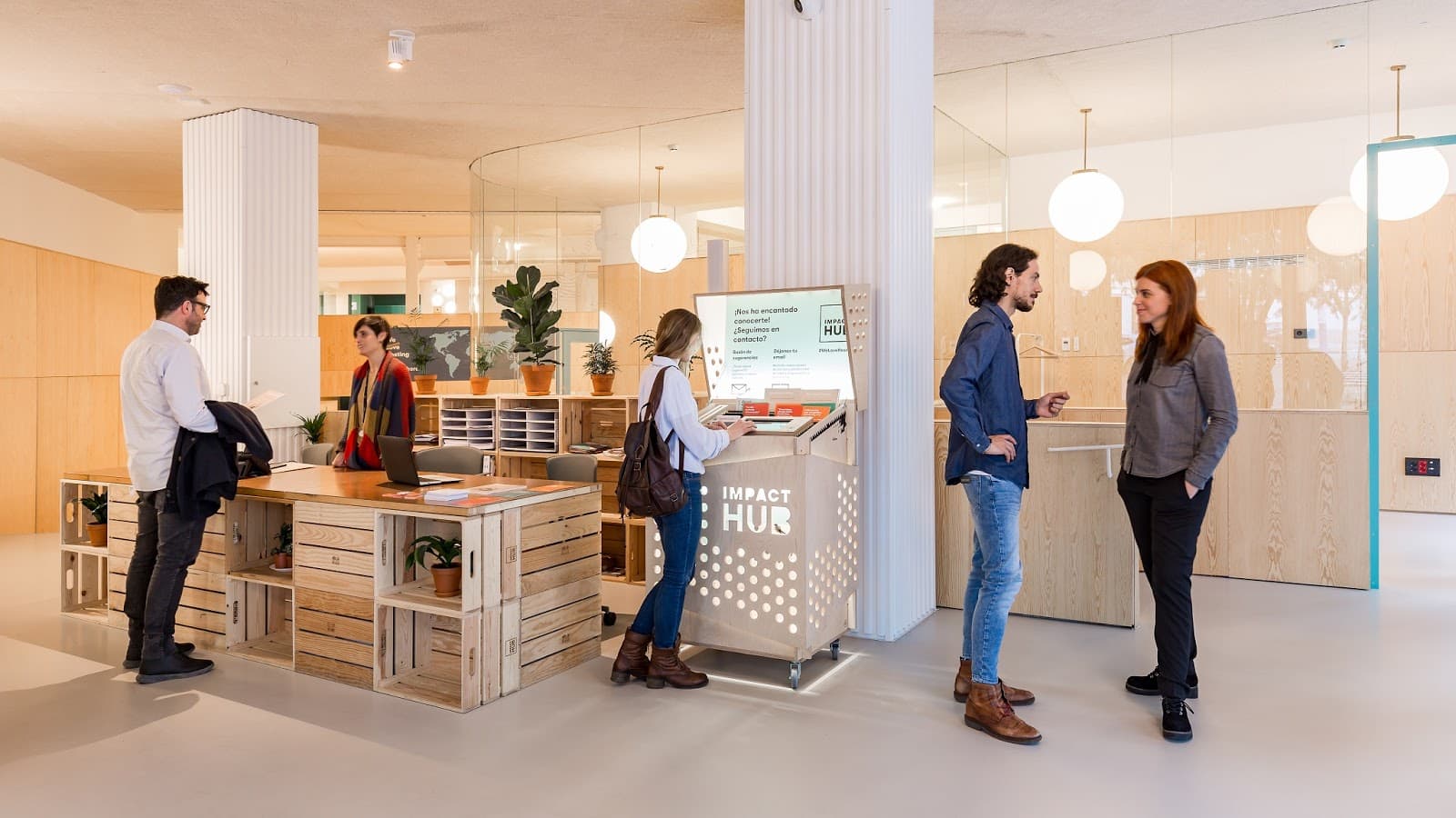 Flexible Day Pass at Impact Hub Barceló with Terraces interior photo 10