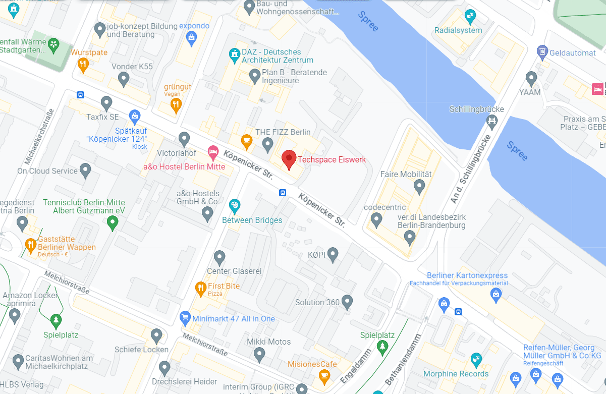 Chic beige oasis: a blend of modern patterns and rustic charm at Techspace Eiswerk interior photo 3