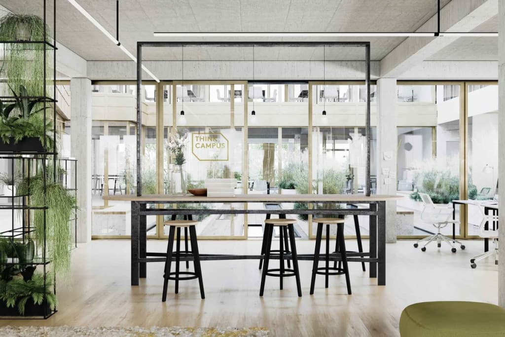 Day Pass at Simpli Office Potsdam with Rooftop Terrace interior photo 1