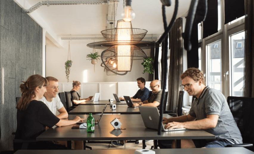 Cowork in a cozy and inviting atmosphere in Hamburg at Die Diele interior photo 2