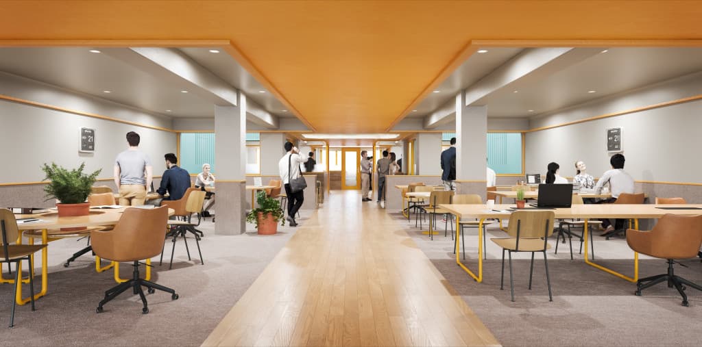 Flexible Day Pass Workspace at Impact Hub Prosperidad with Outdoor Areas interior photo 1