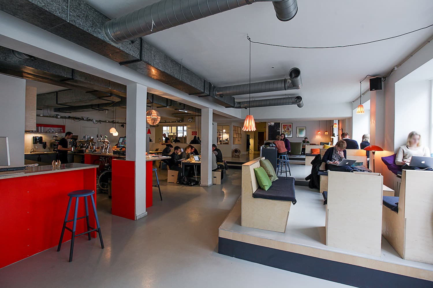 Flexible Day Pass at Republikken with Highspeed Wifi interior photo 5