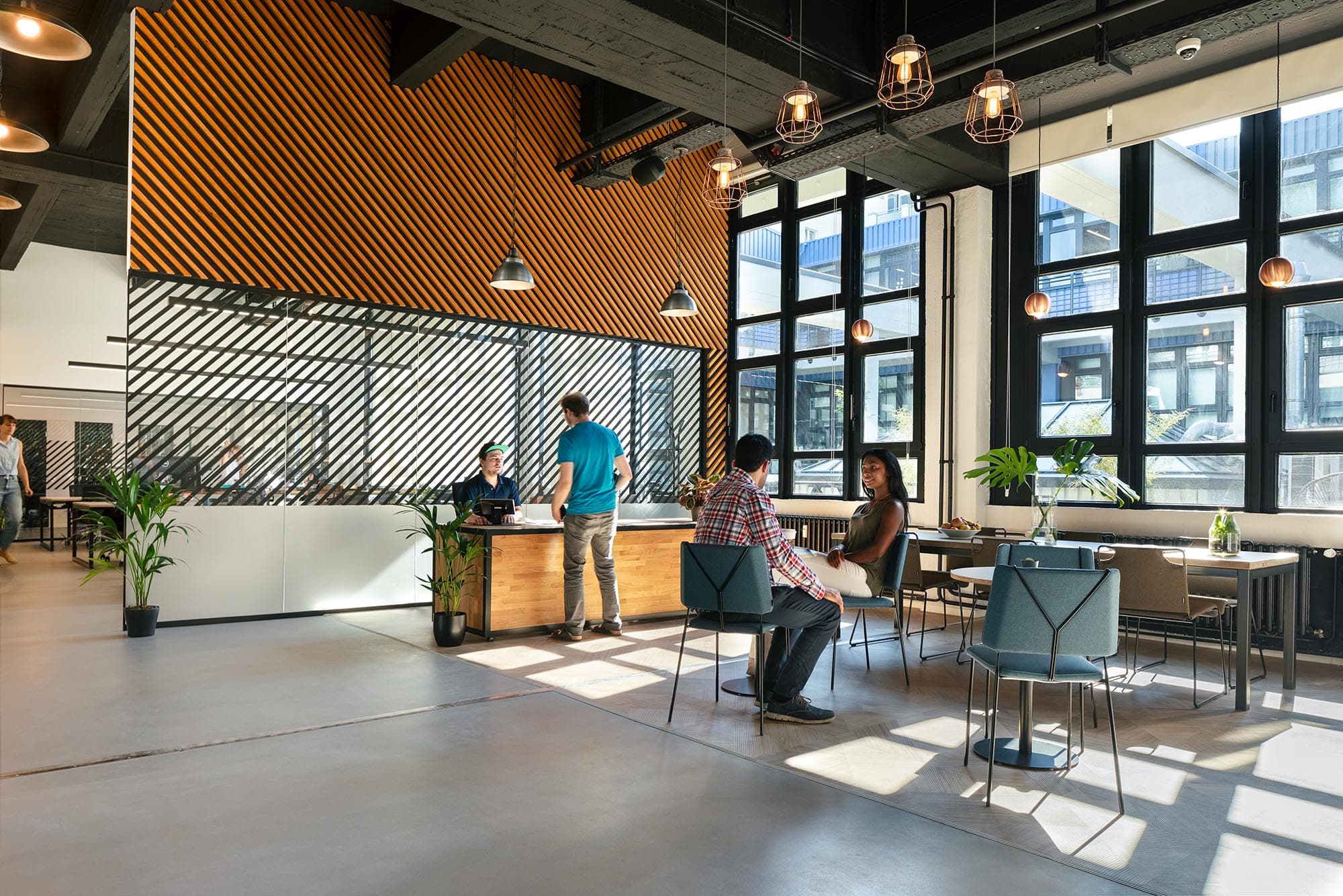 Spacious and bright coworking space in the heart of vibrant at Techspace Kreuzberg interior photo 1