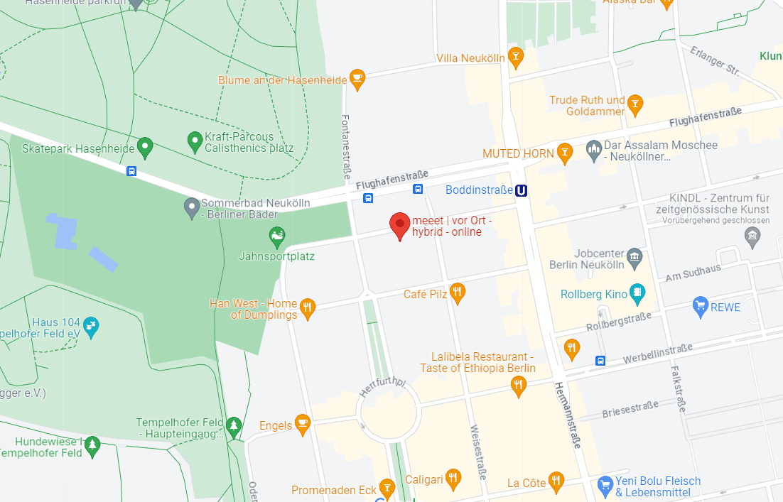 Dynamic Meeting Room at Meeet West in Berlin Neukoelln interior photo 2