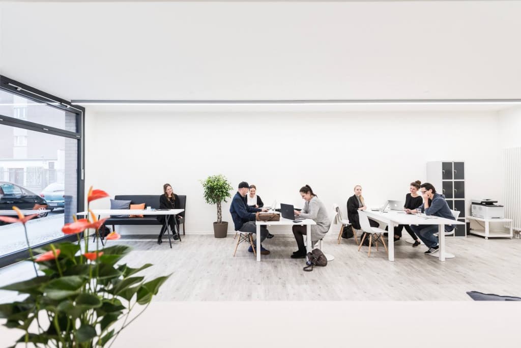 Coworking in the heart of Berlin at AMAPOLA interior photo 1