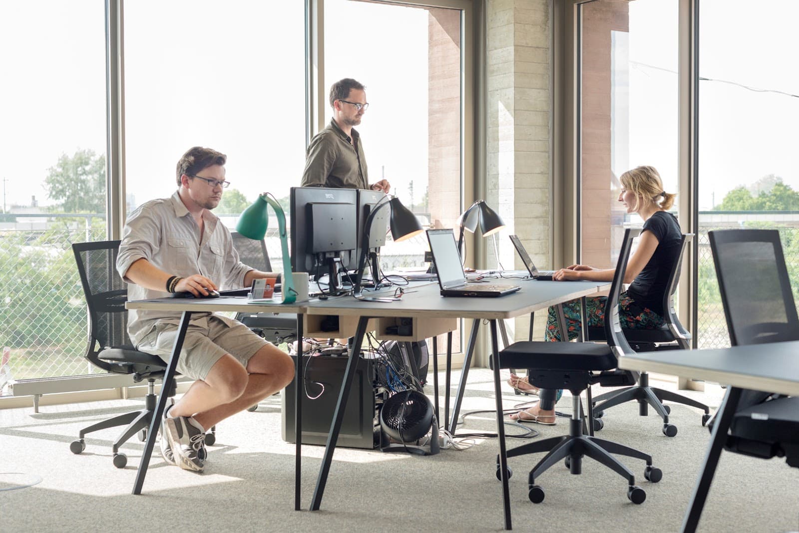 Premium Day Pass at Goodspaces Dockdrei Mannheim - River View & Networking interior photo 8