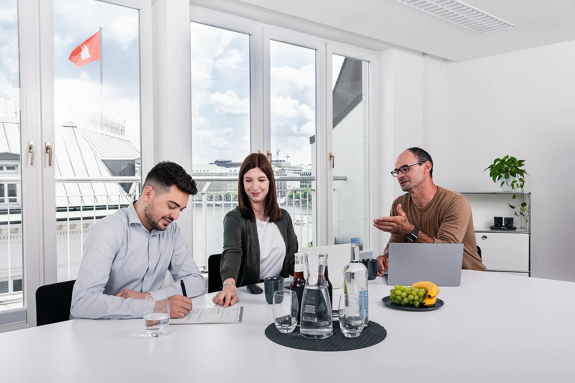 ecos work spaces Hamburg Colonnaden