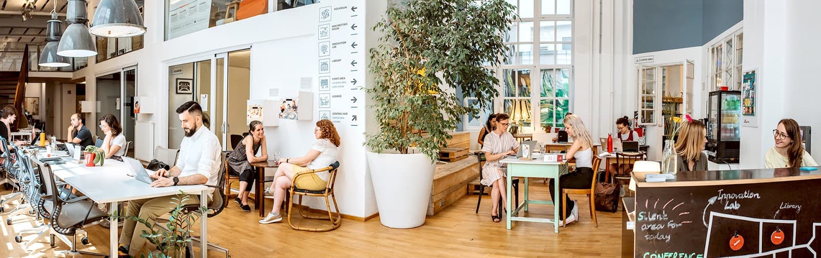 Impact Hub Vienna interior photo 1