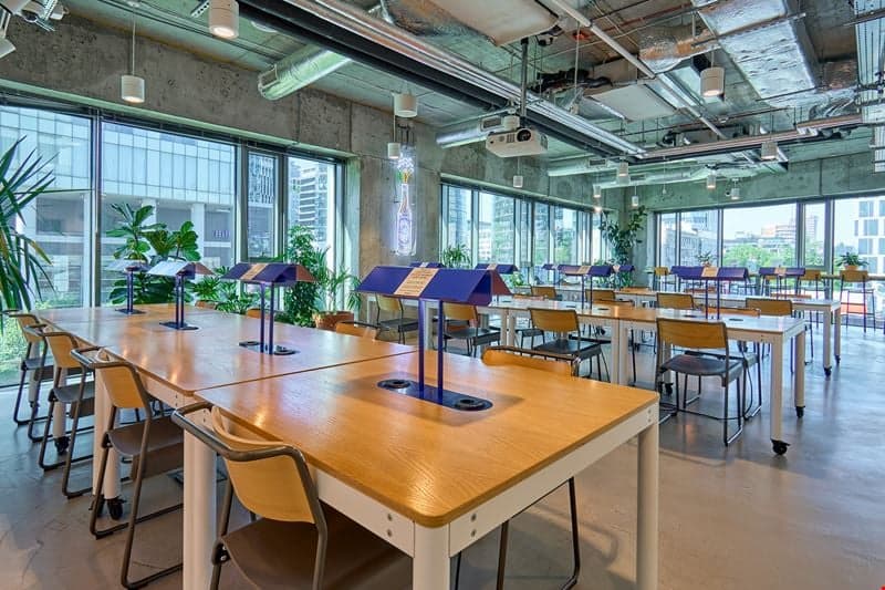 WeWork Grzybowska 62 interior photo 5