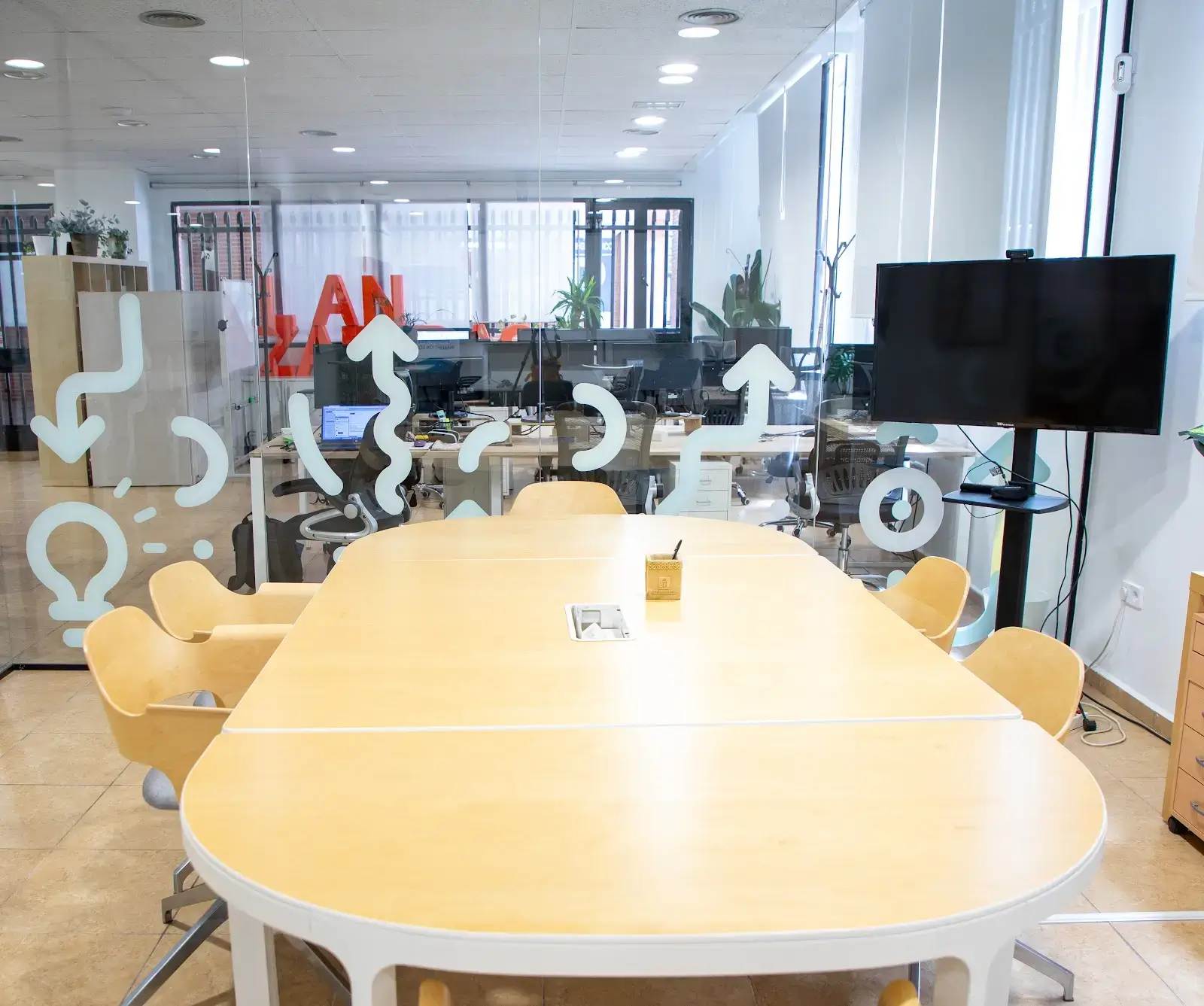 Coworking Social Madrid interior photo 3