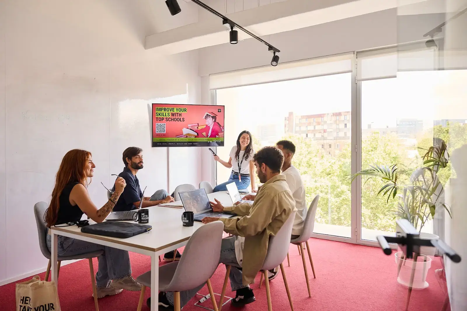 Aticco Bogatell - Coworking Poblenou Barcelona interior photo 5
