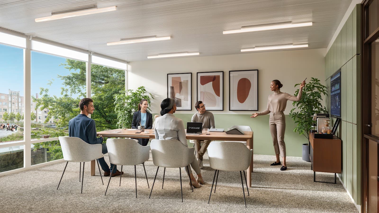 Clockwise Brussels, Avenue Louise - Coworking & Office Space interior photo 1