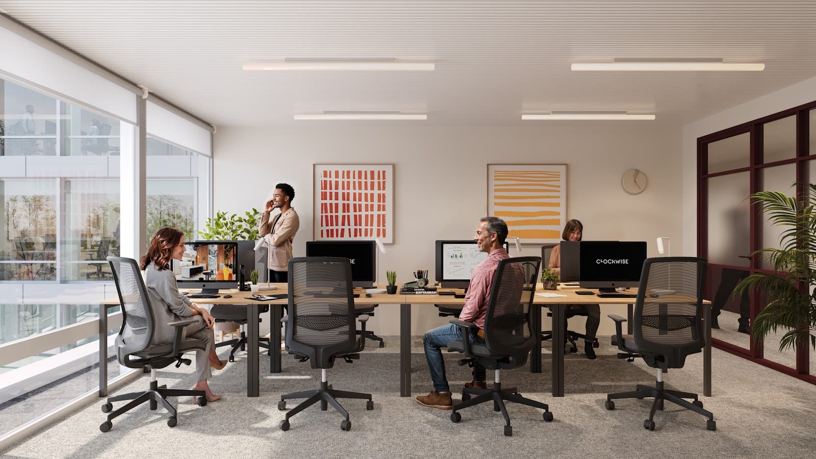 Clockwise Brussels, Avenue Louise - Coworking & Office Space interior photo 6