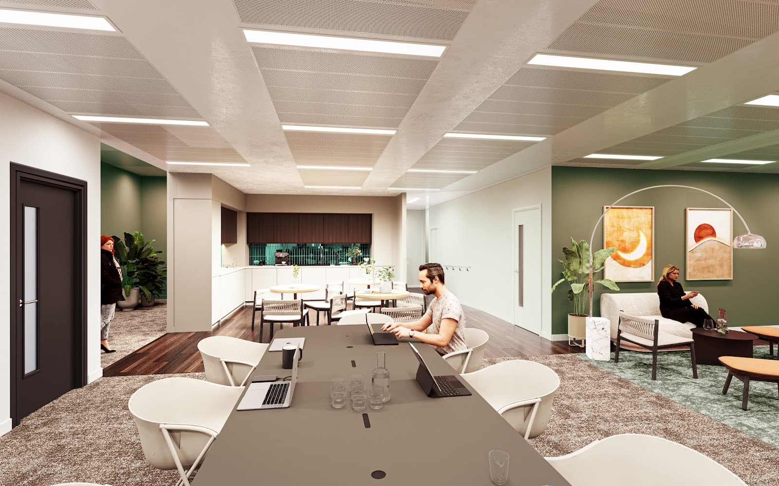 Serviced Offices Aldgate | BE Offices @ The White Chapel Building interior photo 2