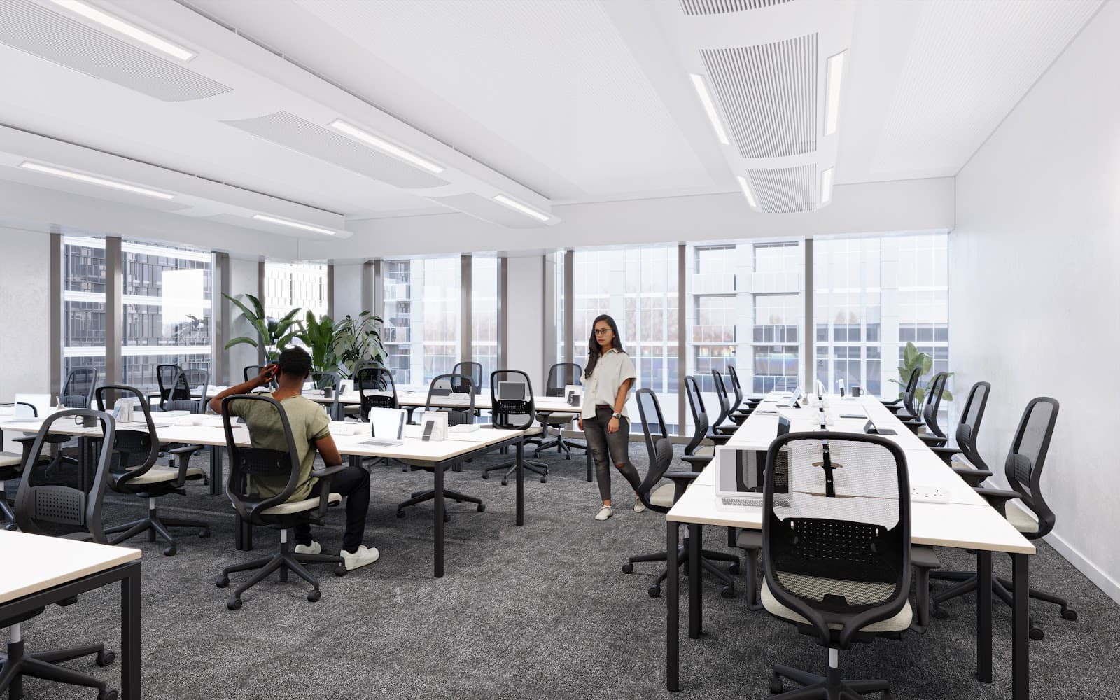Serviced Offices Aldgate | BE Offices @ The White Chapel Building interior photo 4