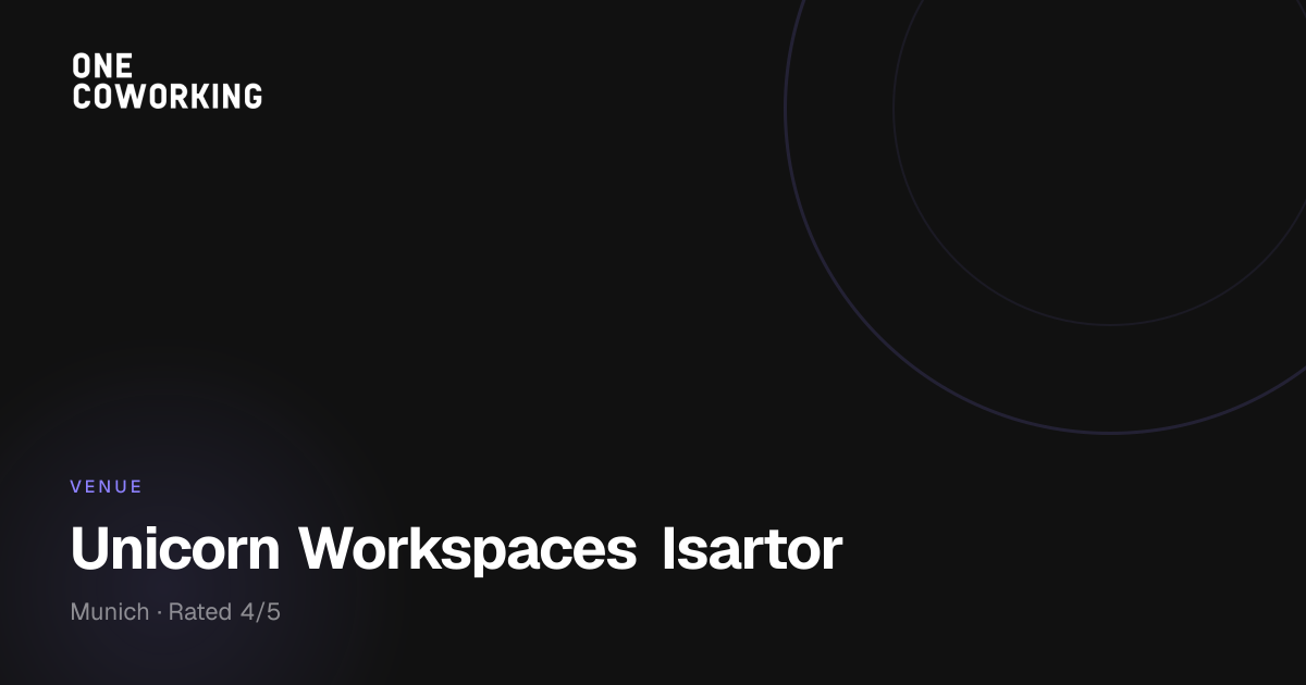 Unicorn Workspaces Isartor is now Scaling Spaces - Isartor | One Co...
