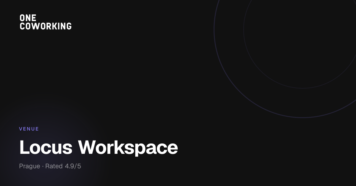Locus Workspace Prague | Coworking Space & Offices
